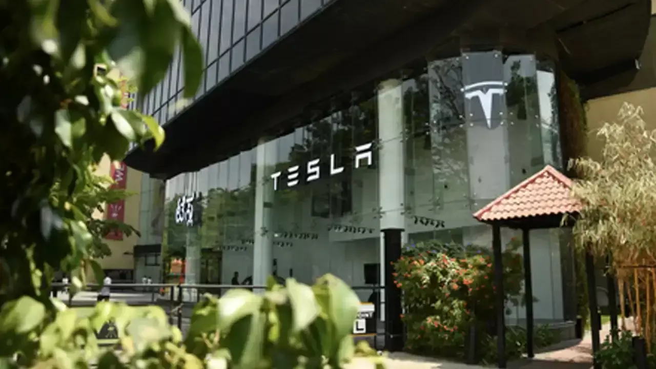 Tesla launches North Indias first in-mall charging facility in Delhi Tesla launches North Indias first in-mall charging facility in Delhi