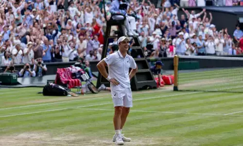 Wimbledon: Fery stuns Dimitrov to make maiden Grand Slam QF