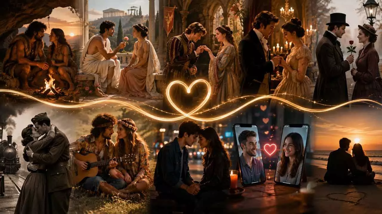 Love, romance and courtship through the ages Love, romance and courtship through the ages