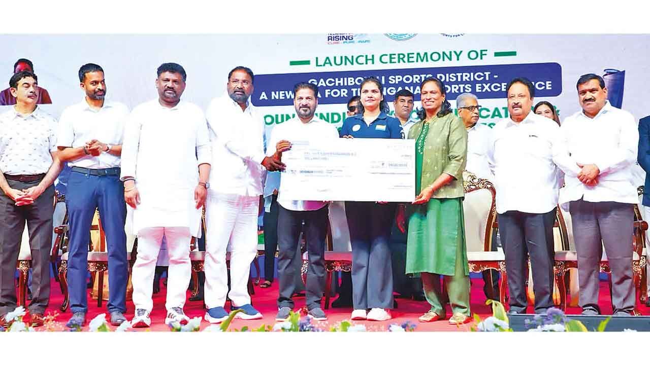 TG Sports Academy will come up in 2028: Revanth