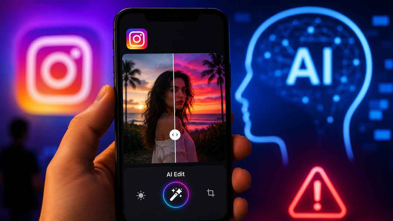 Why Instagram users are alarmed by Meta's new AI photo-editing feature—and how to turn it off