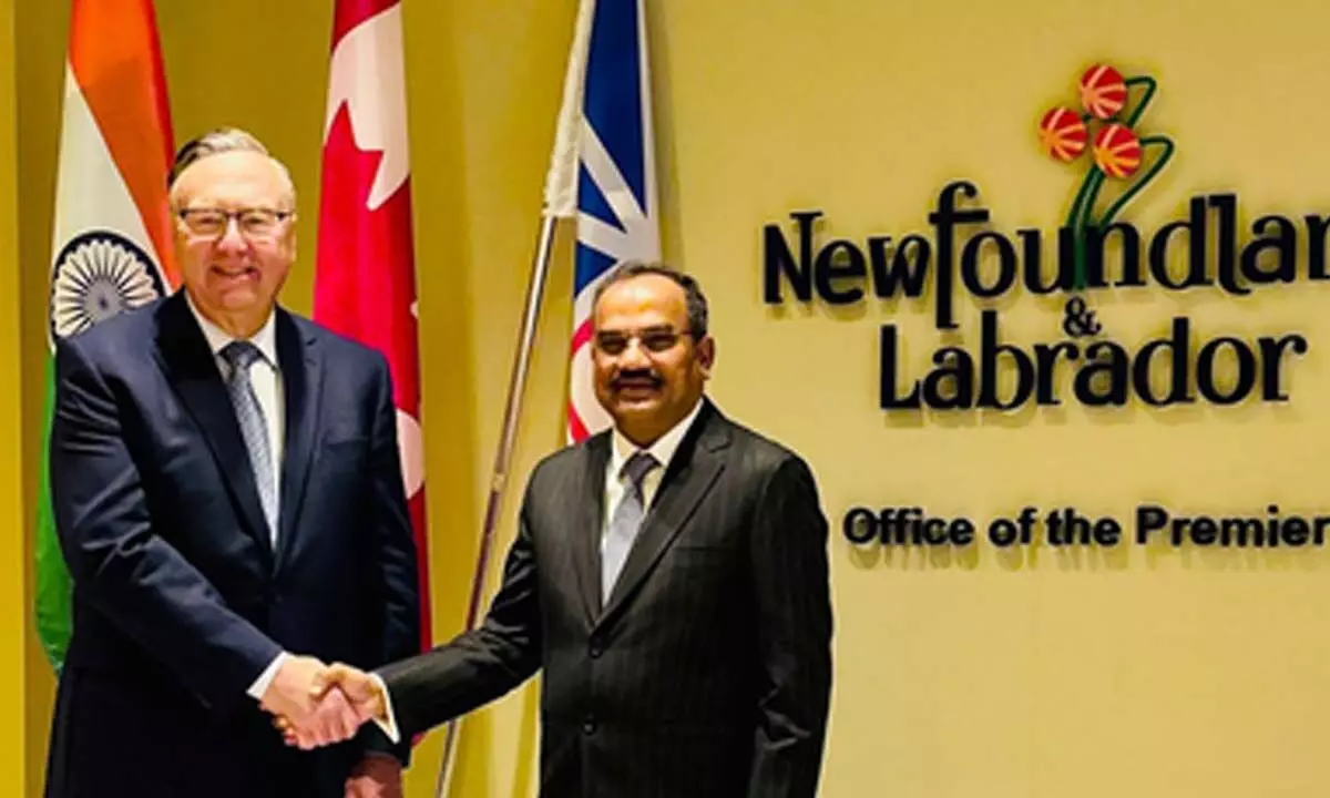 India discusses strengthening relations with premier of Newfoundland and Labrador
