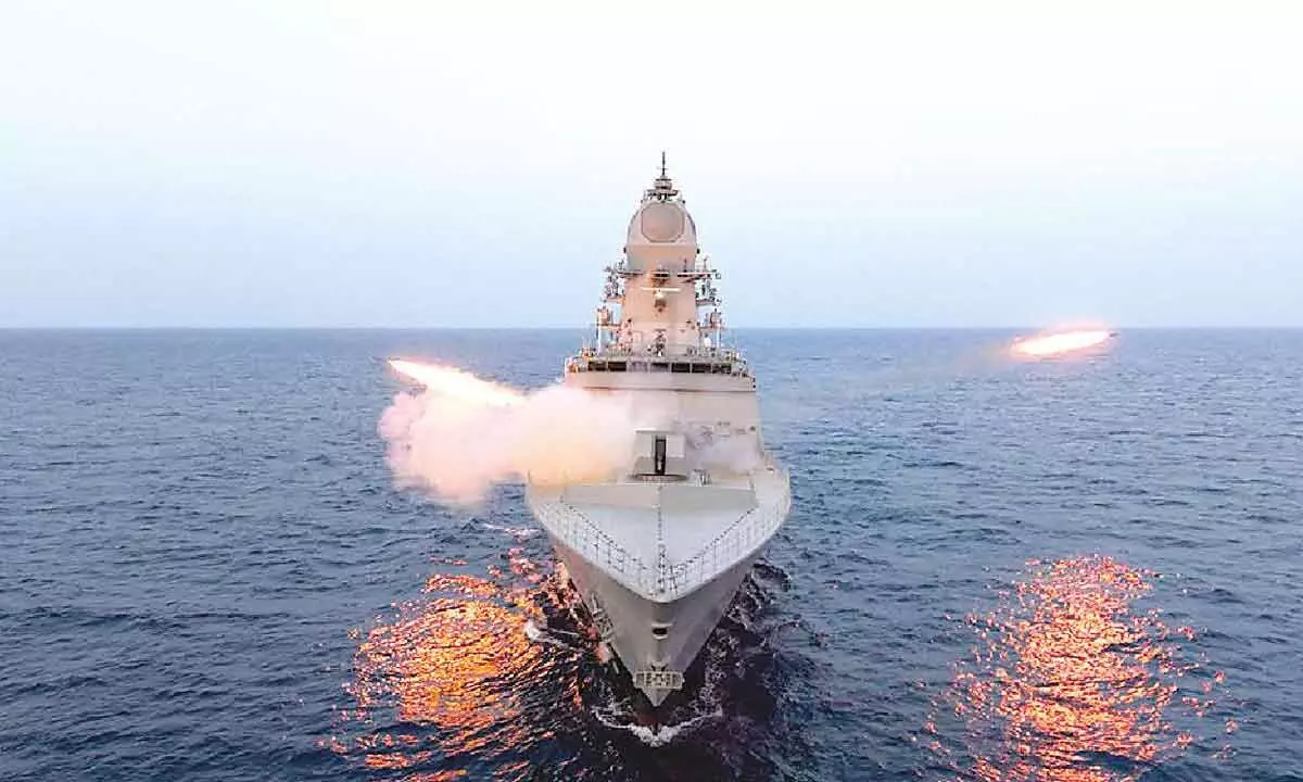 Mission-primed: INS Mahendragiri joins Indian Navy's warship fleet
