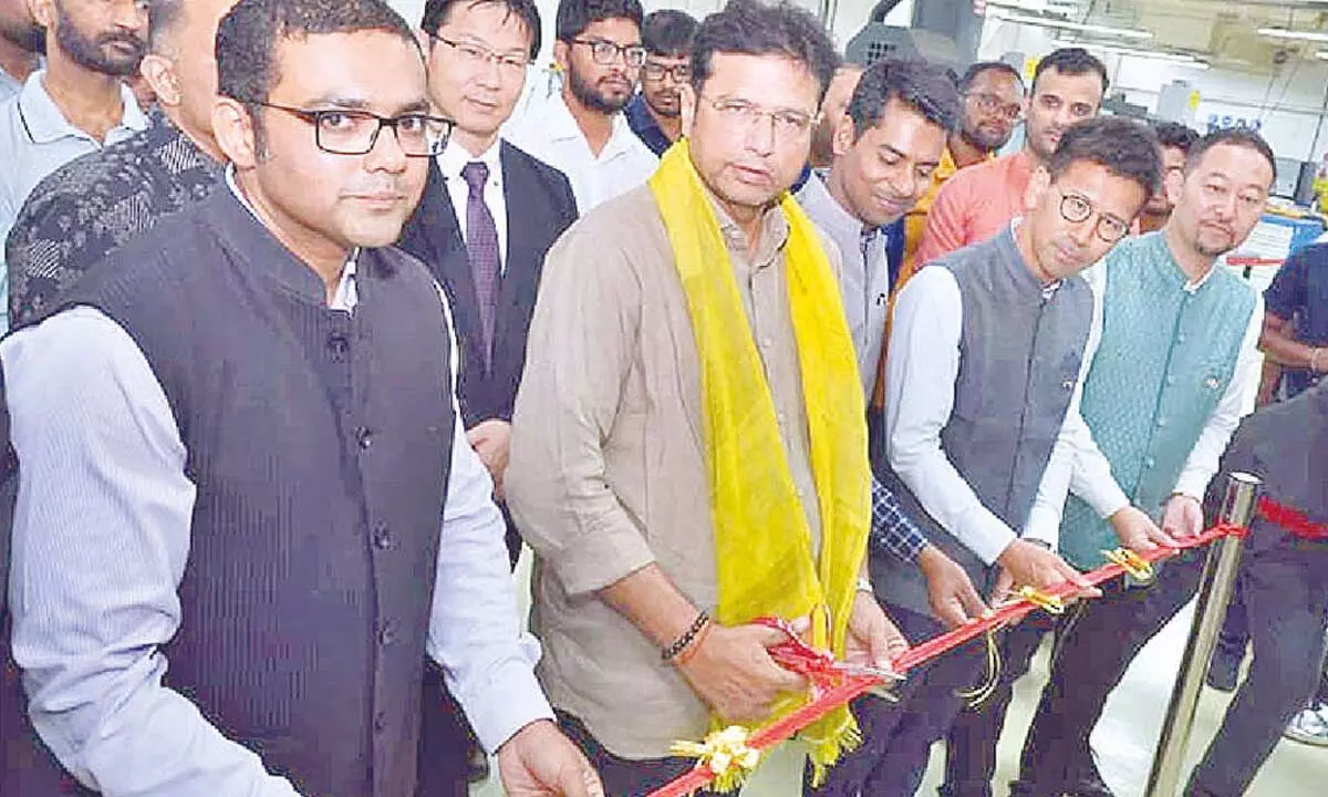 TechBeetle | Sridhar Babu inaugurates CMP pad technology hub