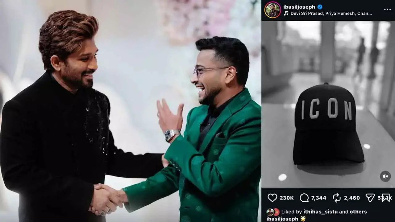 Allu Arjun-Basil Joseph film making big buzz after director’s viral Instagram post Allu Arjun-Basil Joseph film making big buzz after director’s viral Instagram post