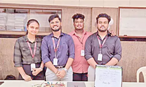 Engineering students develop IoT-based wearable device for women’s safety