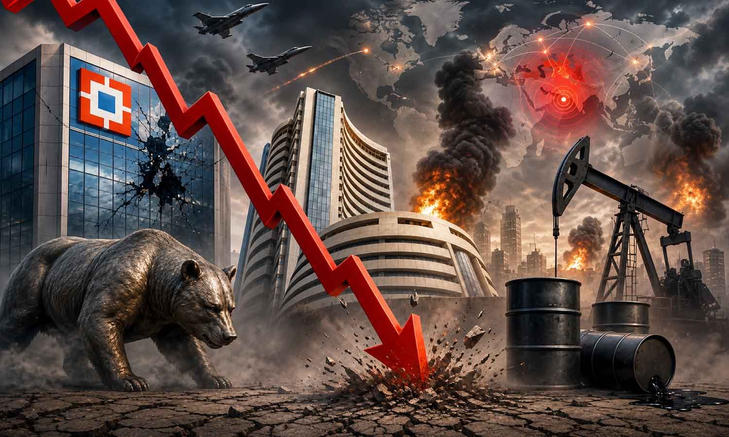 Market Commentary thumbnail: Markets decline for 2nd day amid heightening geopolitical conflict