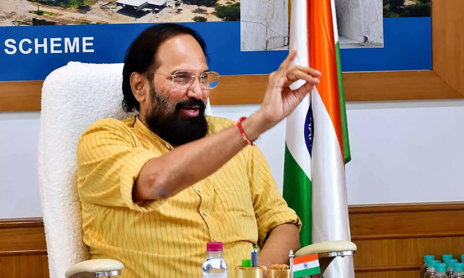 Telangana State Irrigation and Civil Supplies Minister N Uttam Kumar Reddy Telangana State Irrigation and Civil Supplies Minister N Uttam Kumar Reddy