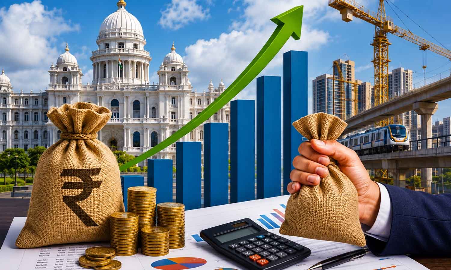 Telangana government mops up Rs 4,357 cr more revenues in Q1FY27