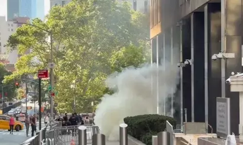 Army veteran arrested after fiery attack outside New York ICE office