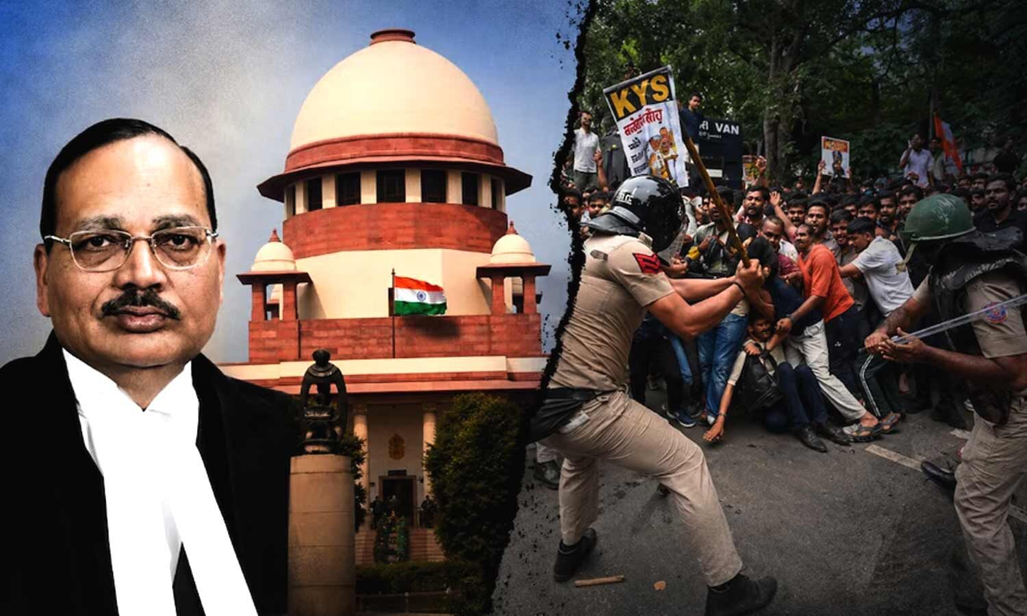 CJI Surya Kant Rejects Plea on Police Brutality at CJP Protests