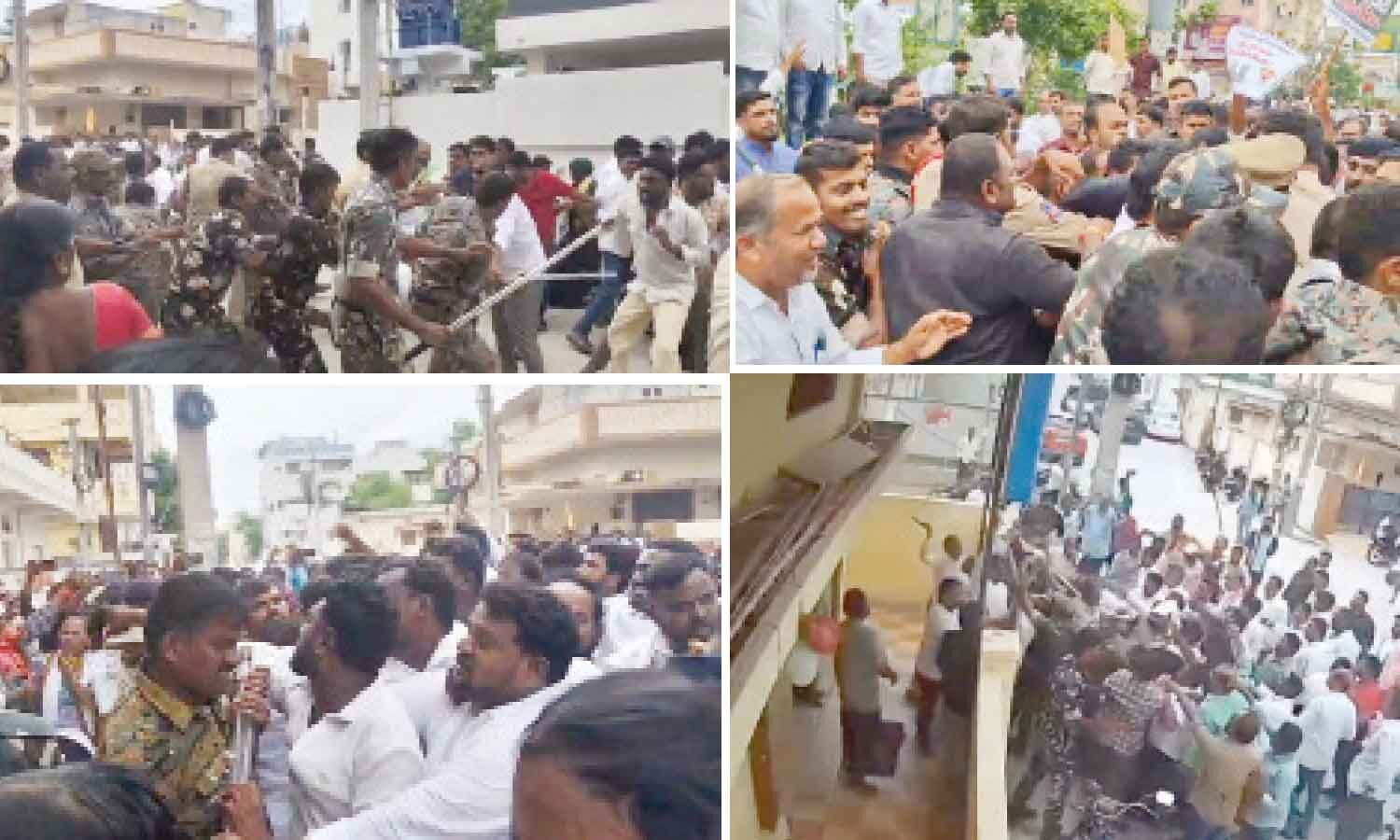 Political tempers flare up amid BJP-Congress face-off