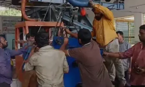 Ropeway to Pathala Ganga at Srisailam is under maintenance