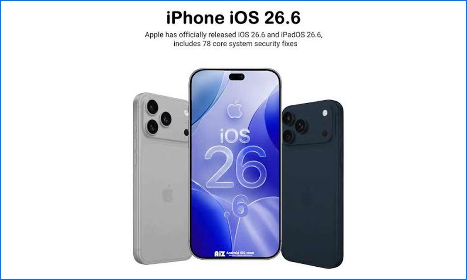 Apple Releases iOS 26.6: Urges iPhone, Mac Users to Update Immediately