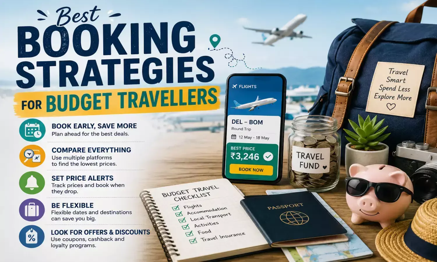 Best booking strategies for budget travellers