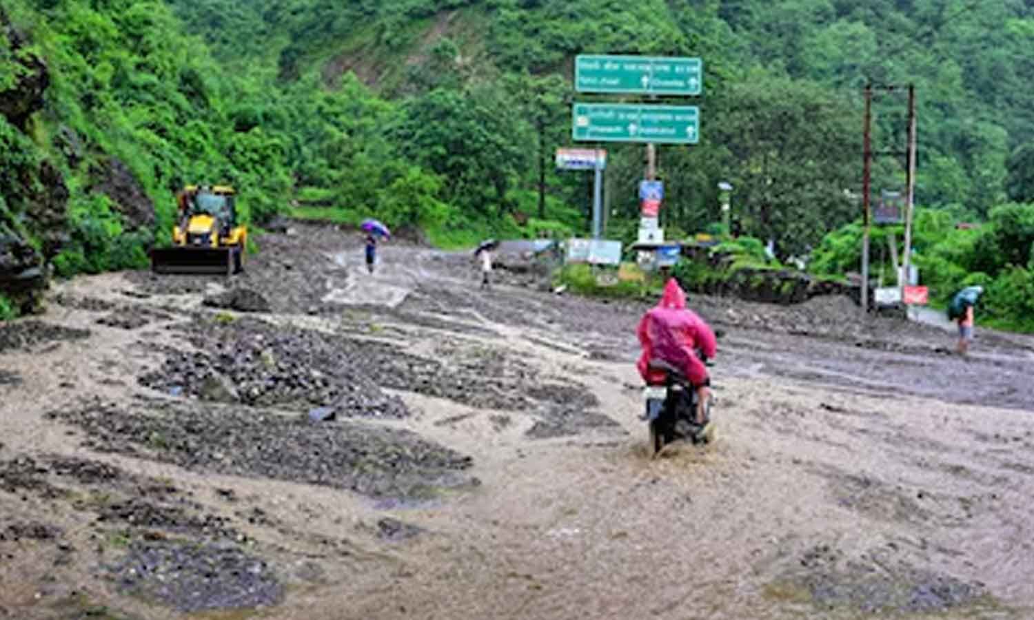 Rivers in spate as rain batters Uttarakhand