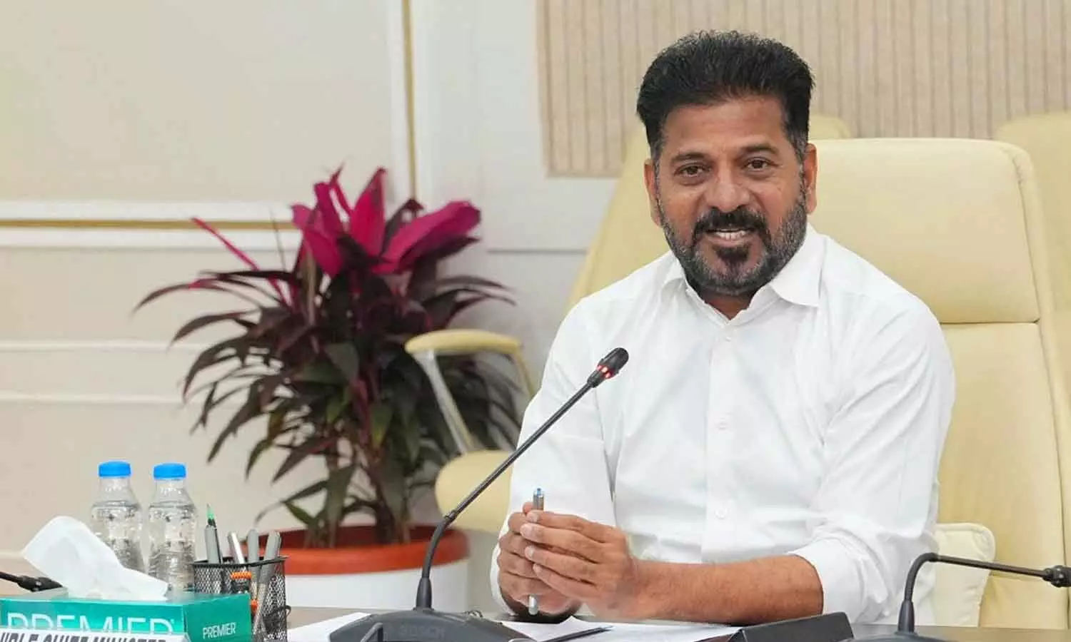 Telangana CM A Revanth Reddy Telangana CM A Revanth Reddy