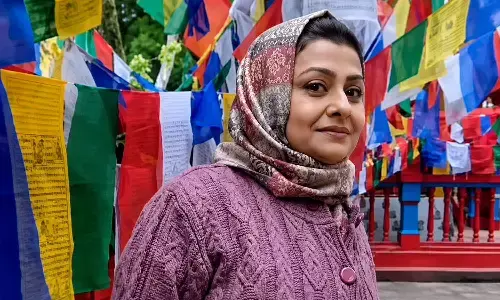 Actress Jaya Bhattacharya