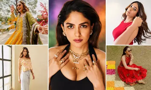 Indian actress Mrunal Thakur Indian actress Mrunal Thakur