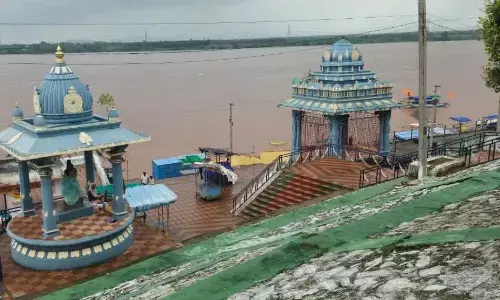 The Godavari river