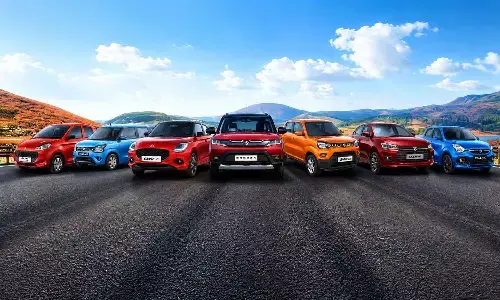 Maruti Suzuki sales hit record high, but material costs dent Q1 profit