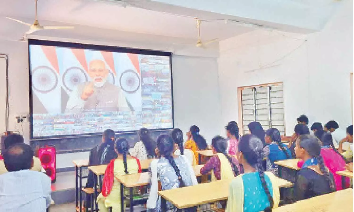 Government Arts and Commerce Degree College organized a ‘Nasha Mukt Bharat’ (Drug-Free India) awareness programme on Sunday Government Arts and Commerce Degree College organized a ‘Nasha Mukt Bharat’ (Drug-Free India) awareness programme on Sunday