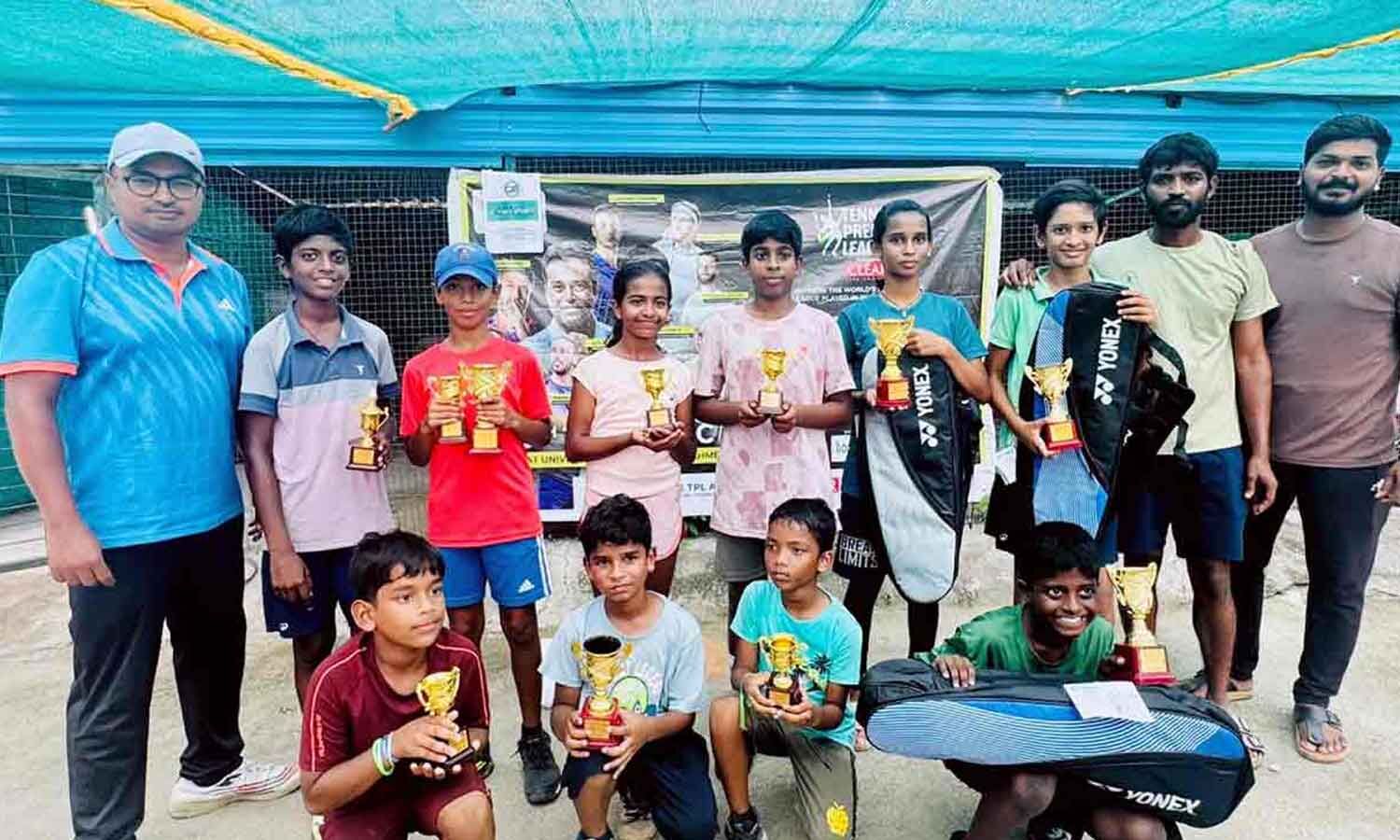 TPL Tennis Champs Academy Announces Tournament Winners Today