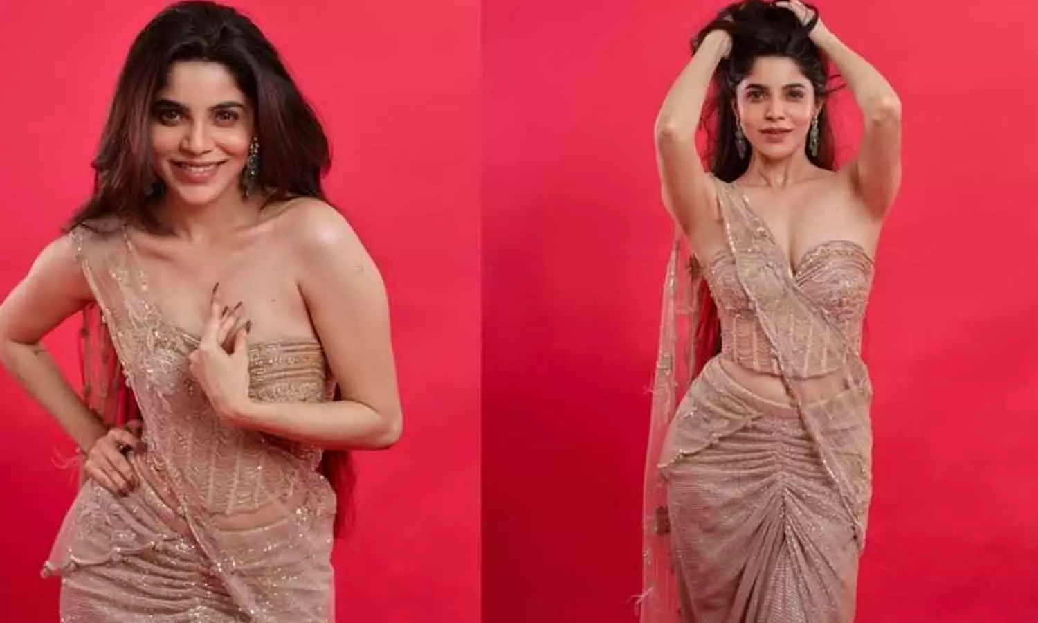 Actress Divya Bharathi recently stunned in a new ethnic look that has left many fans in awe Actress Divya Bharathi recently stunned in a new ethnic look that has left many fans in awe