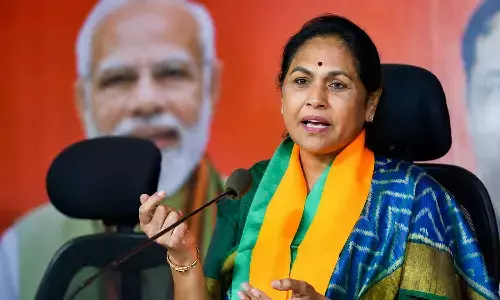 Union Minister of State for Micro, Small and Medium Enterprises and Labour and Employment, Shobha Karandlaje
