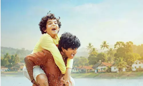 ‘Summer Holidays’ Friendship Day poster epitomises the innocence of childhood bonds