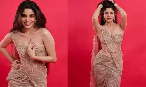 Actress Divya Bharathi recently stunned in a new ethnic look that has left many fans in awe