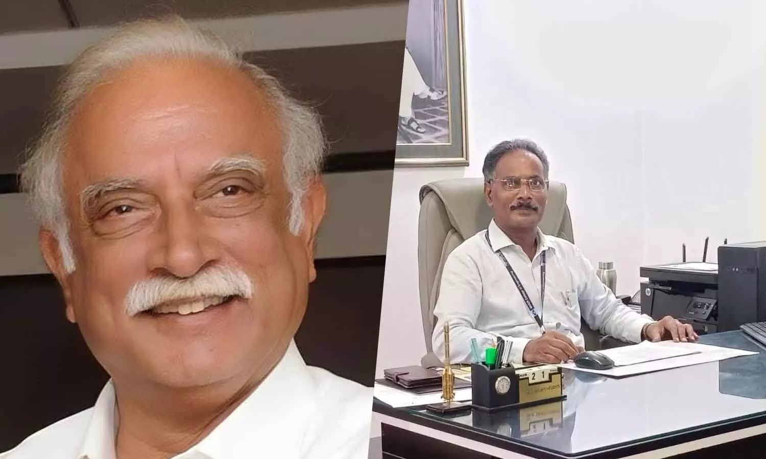 Governor of Goa and chairman of Vizianagaram-based MVGR College of Engineering P Ashok Gajapathi Raju; YMC Sekhar Principal of MVGR College of Engineering in Vizianagaram Governor of Goa and chairman of Vizianagaram-based MVGR College of Engineering P Ashok Gajapathi Raju; YMC Sekhar Principal of MVGR College of Engineering in Vizianagaram