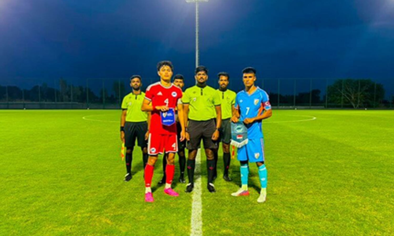 India U20 men defeat Singapore in first friendly