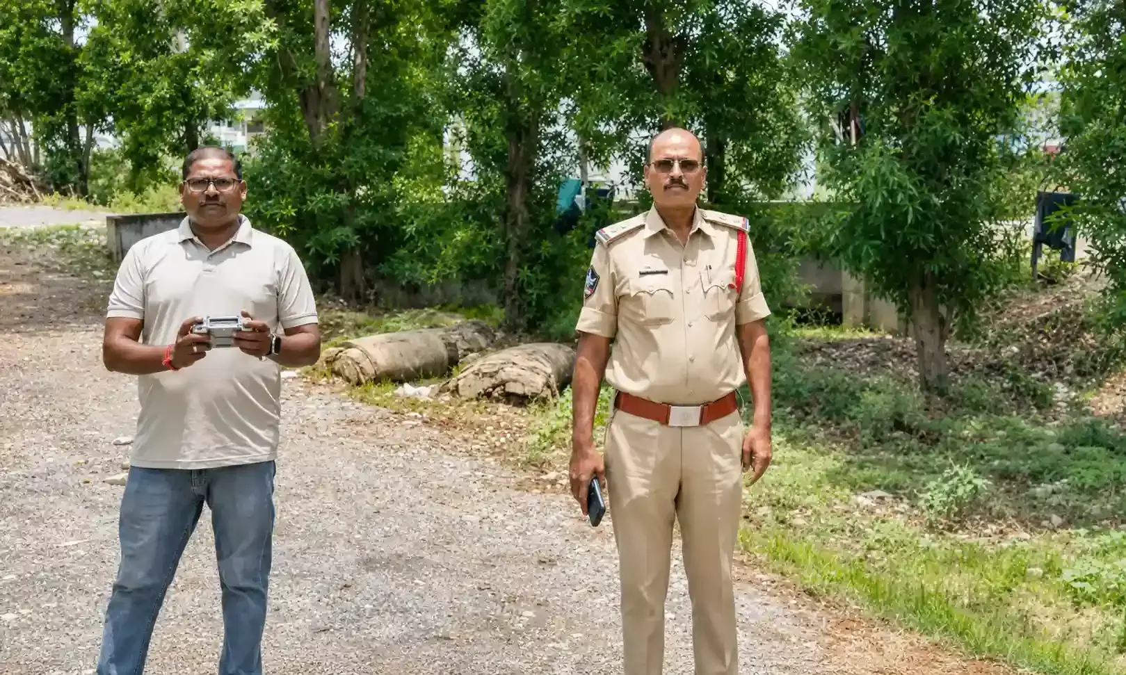 Tirupati police step up aerial monitoring of forests, remote areas