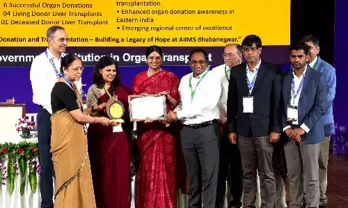 AIIMS Bhubaneswar wins national award for organ transplantation