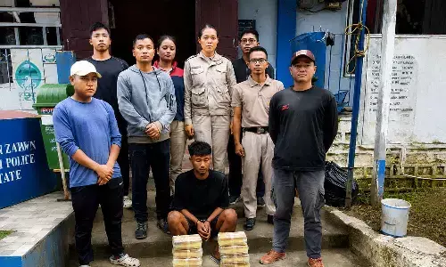 Mizoram: 4 drug peddlers held; narcotics valued at Rs 8.54 crore seized