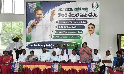 YSRCP seeks Nara Lokesh’s resignation over DSC scam