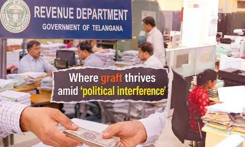 Rampant corruption in Revenue Dept haunts people