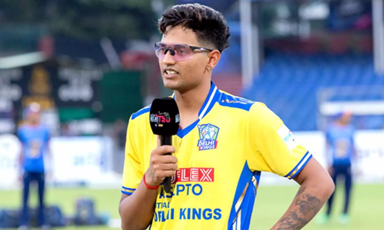 Central Delhi Kings captain Yash Dhull Central Delhi Kings captain Yash Dhull
