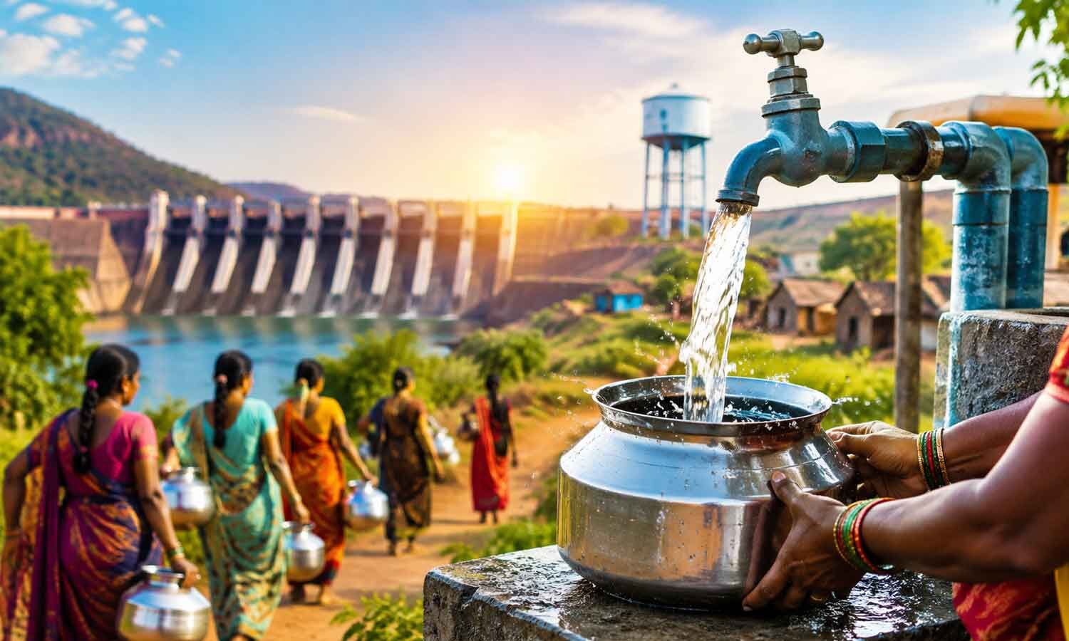 Government nod to draw 1.865 TMCs from NS Reservoir