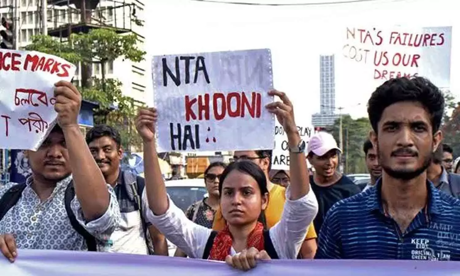 NEET विरोध प्रदर्शन मामले में 'जीरो एफआईआर' दर्ज: सिलीगुड़ी में दो लोगों के खिलाफ बीएनएस और पॉक्सो के तहत शिकायत