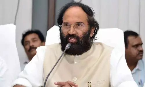 Minister for Irrigation and Civil Supplies N Uttam Kumar Reddy