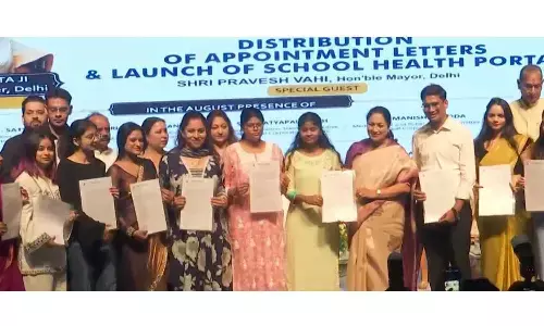 Appointment letters handed over to 187 MCD candidates