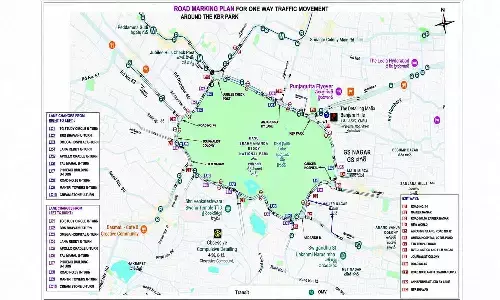 One-way traffic system around KBR Park to be imposed from August 18