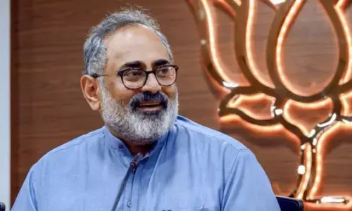 Kerala Bharatiya Janata Party (BJP) President Rajeev Chandrasekhar