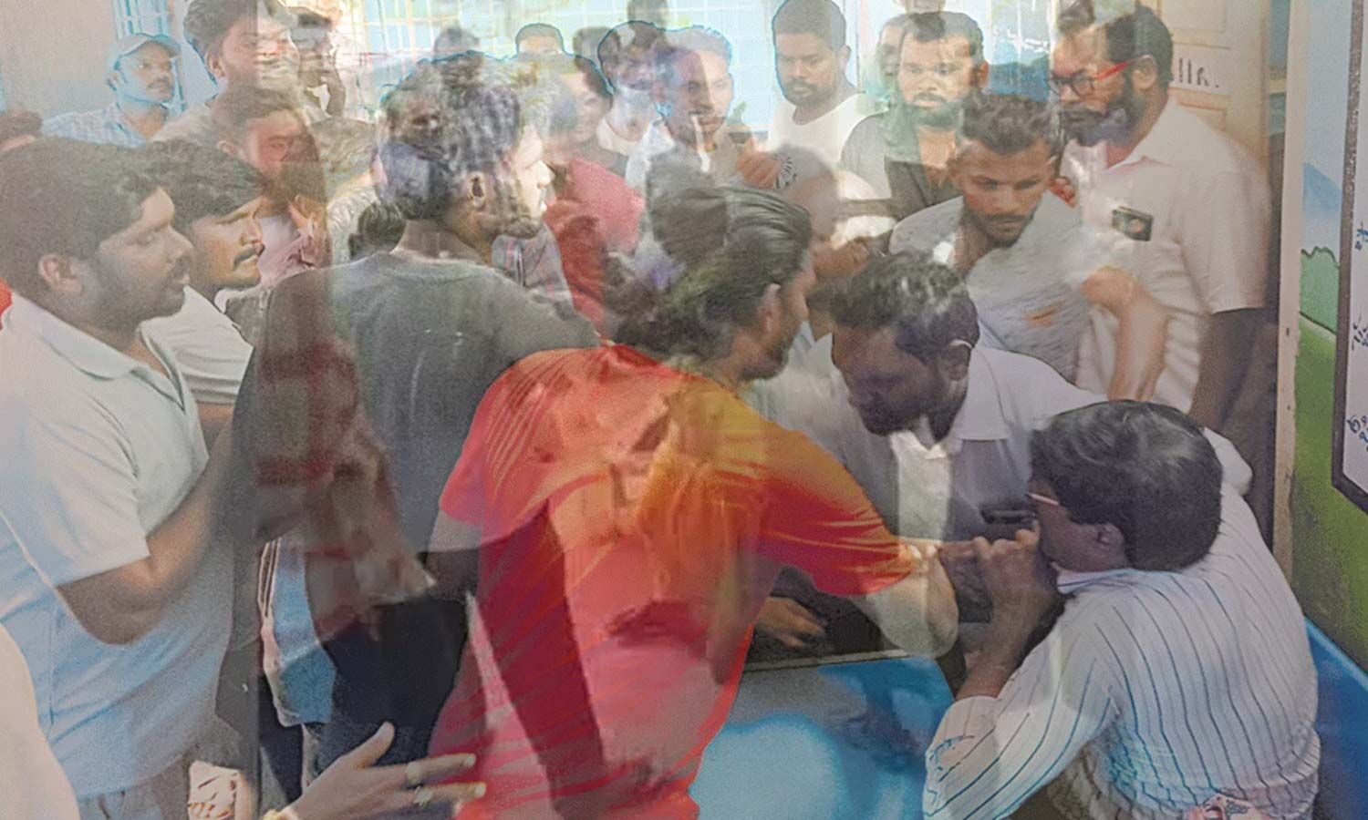 Students protest against teacher over alleged misbehaviour with girls in Nalgonda