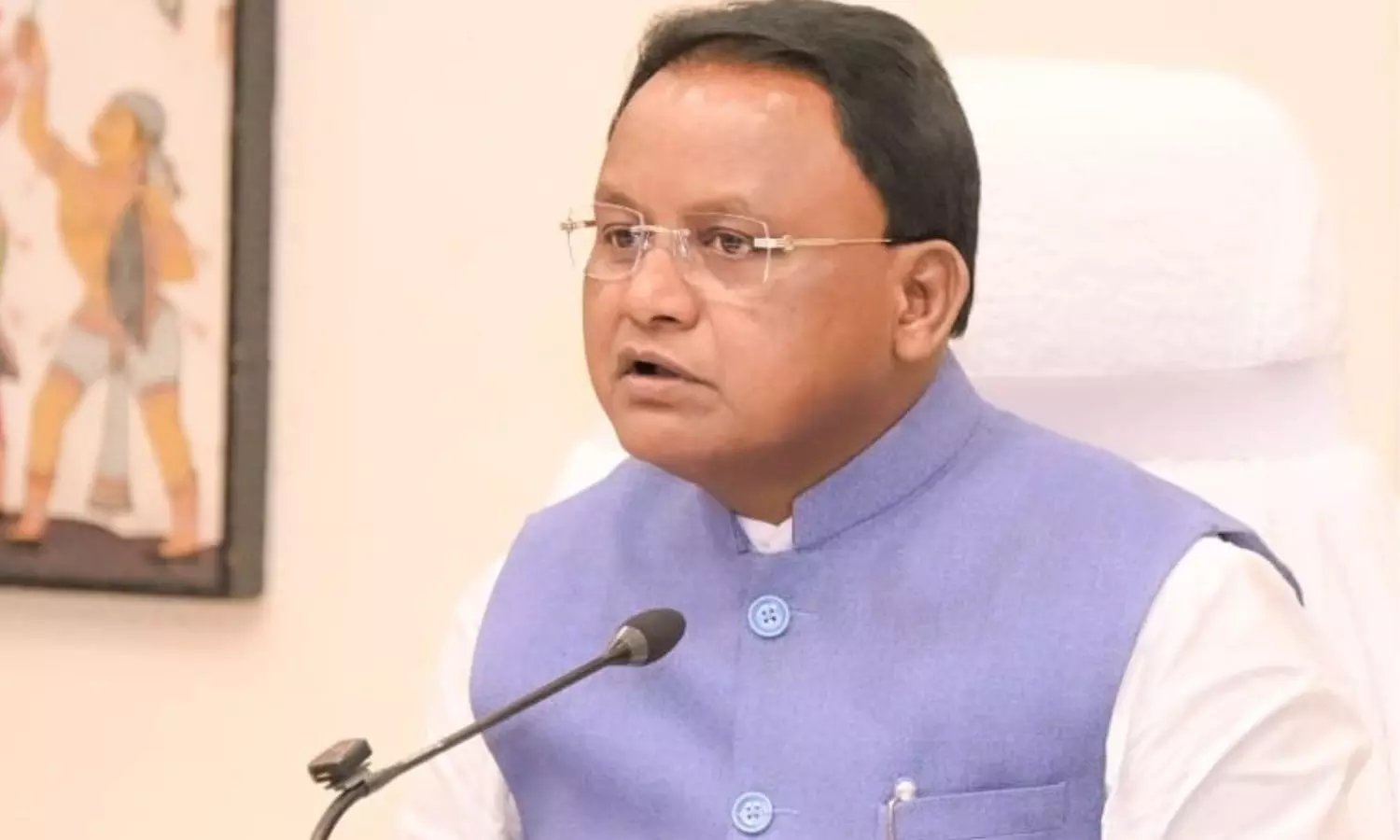 Odisha Chief Minister Mohan Charan Majhi Odisha Chief Minister Mohan Charan Majhi