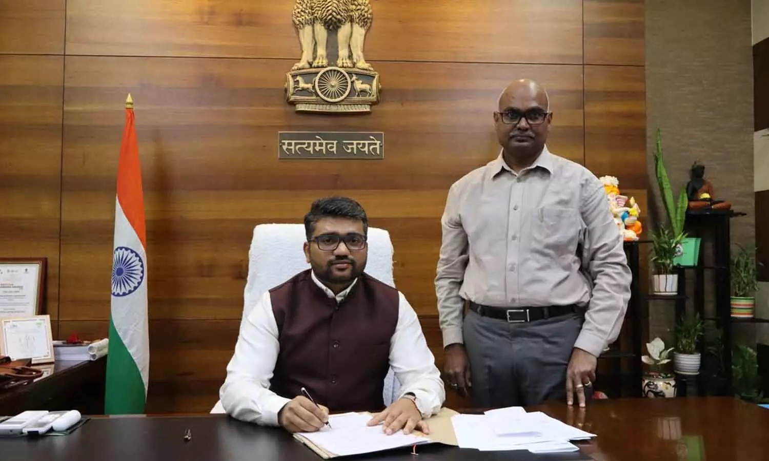 Guntur Municipal Corporation commissioner K Mayur Ashok Guntur Municipal Corporation commissioner K Mayur Ashok