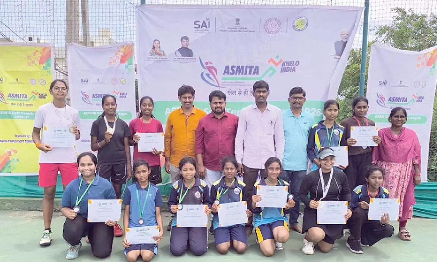 Arifa, Tanushree, Bhavana winners