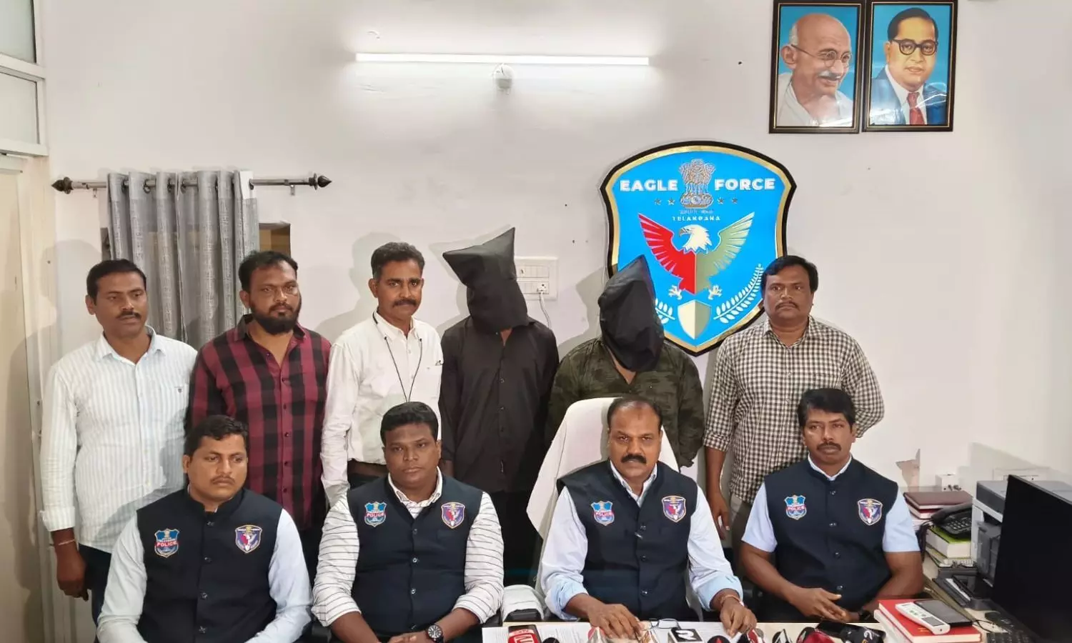 Narcotics Police Seizes 129.34 kg Cannabis; Two Arrested in Warangal